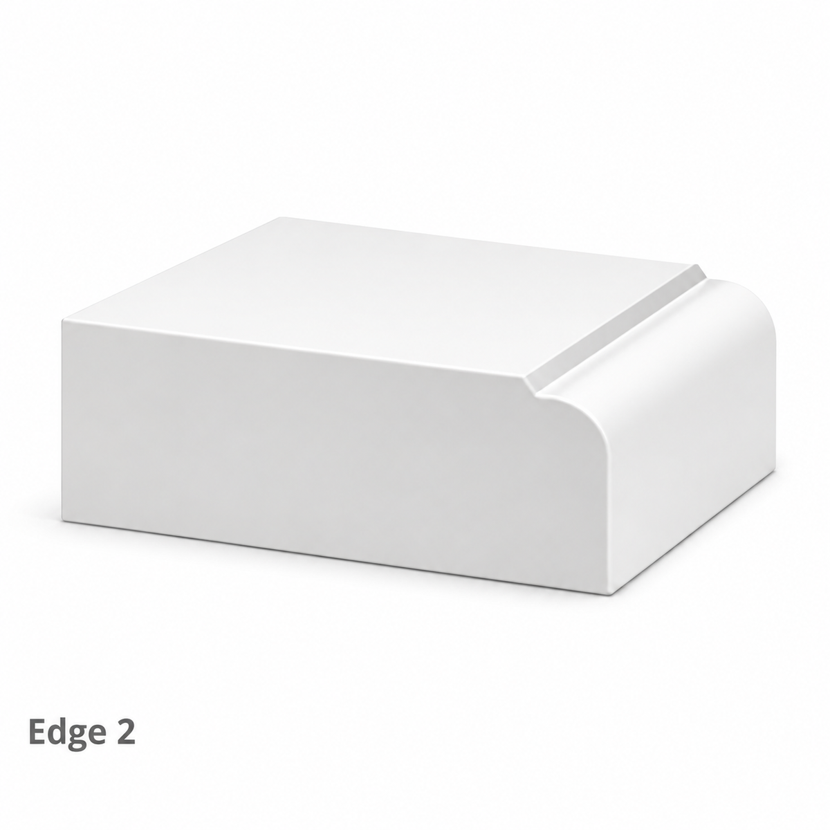 Close-up of Cottage cabinet door with Capri Edge 2 profile