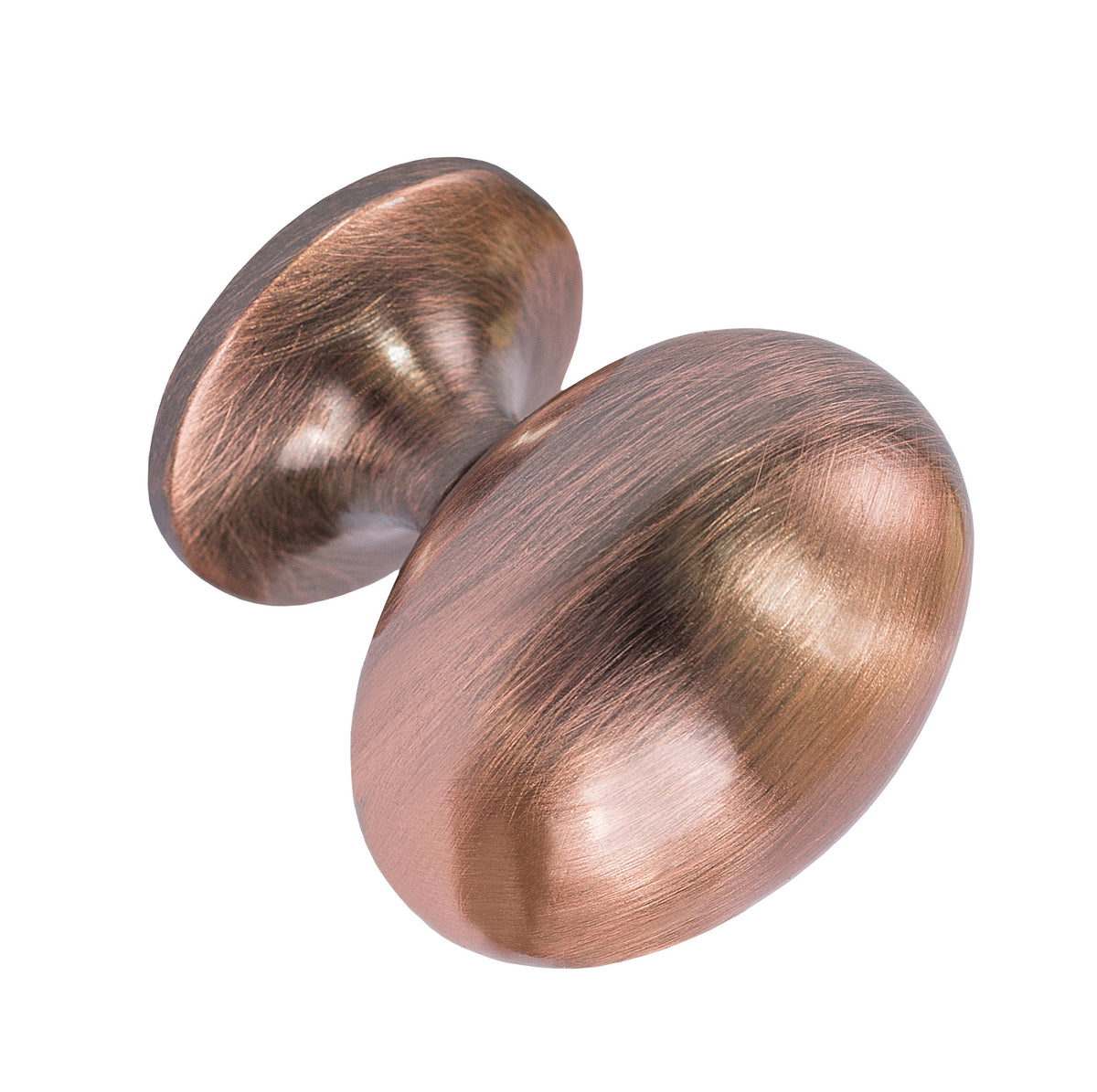 Linea Oval Cabinet Knob in default title finish