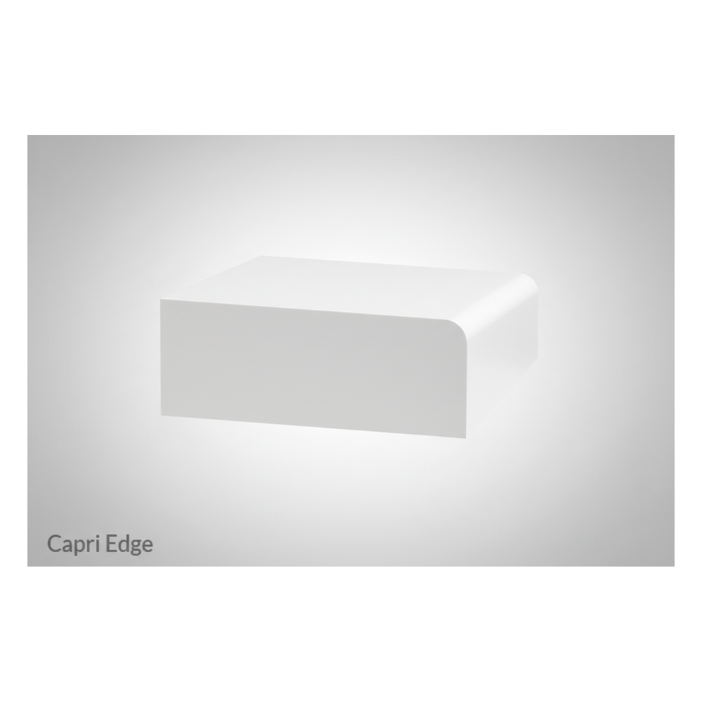 Capri edge profile detail for Cairo Door