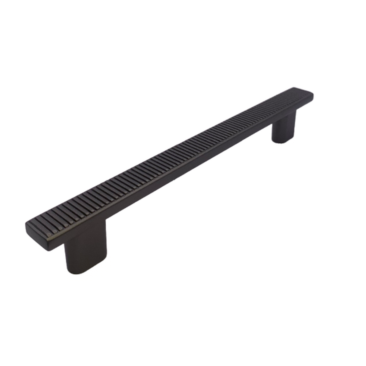 Riva Fluted Bar Handle in anthracite finish